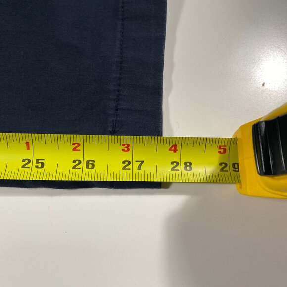 Ralph Lauren Purple Label Classic Slim Fit Stretch Chino Pants Navy mens 32x27.5 - Picture 11 of 12